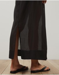 Atmos&Here - Lola Organza Sheer Maxi Skirt