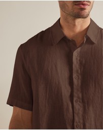 AERE - Euro Resort Linen SS Shirt