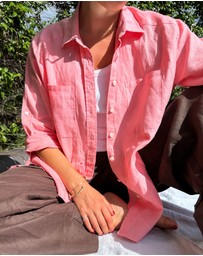 CAMIXA - Luna Oversize Linen Shirt