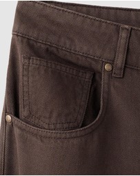 M.N.G - Mid-Rise Straight Jeans