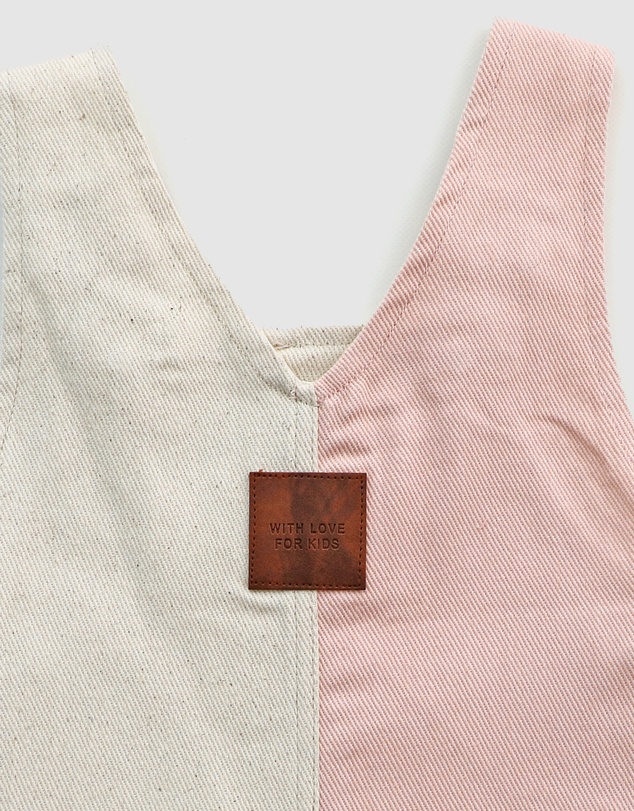 WITH LOVE FOR KIDS - Everett Short Denim Overalls - Babies - Kids