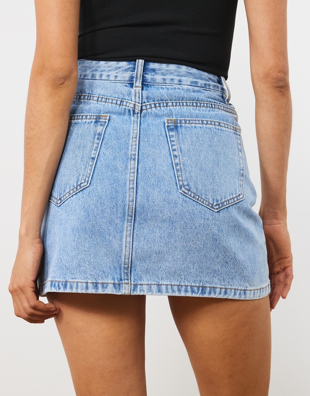 Atmos&Here - Rina Denim Mini Skirt