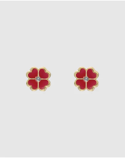Ted Baker - FREYA: Enamel Flower Stud Earrings