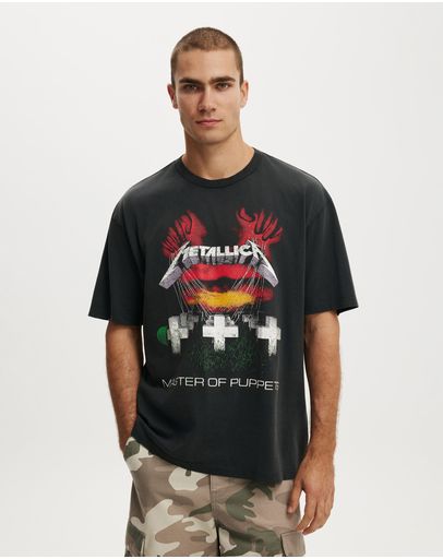 LCN PRO WASHED BLACK  METALLICA -