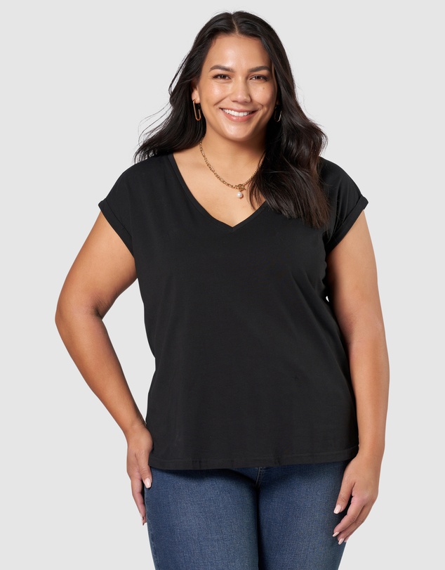 Something 4 Olivia - Emma V Neck Tee