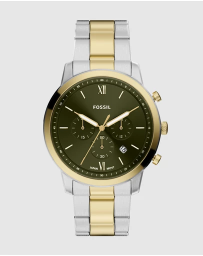 Fossil - Neutra Two Tone Chronograph Watch