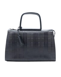 Pre-Loved by Azura Reborn - Pre-Loved House Check Embossed Leather Handbag