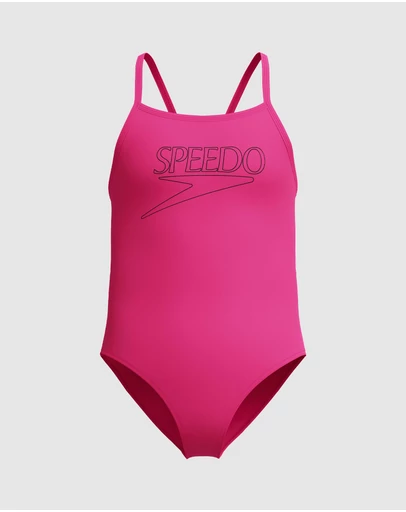 Speedo - Classic Logo One Piece - Kids-Teens