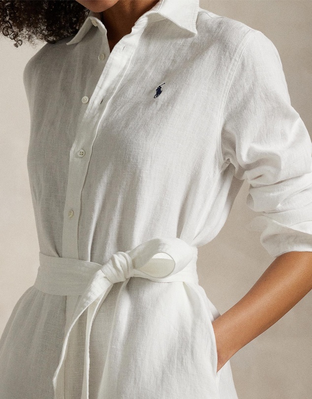 Polo Ralph Lauren - Belted Linen Shirtdress