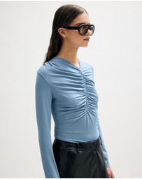 Minima Esenciales - Tore Gathered Jersey Bodysuit