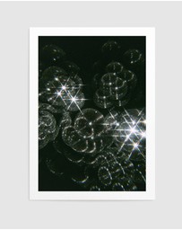 Olive et Oriel - Disco Kaleidoscope - Portrait by Samantha Hearn Art Print