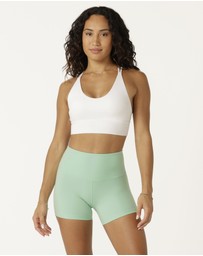 Lorna Jane - Lotus No Chafe Phone Pocket 9cm Bike Shorts