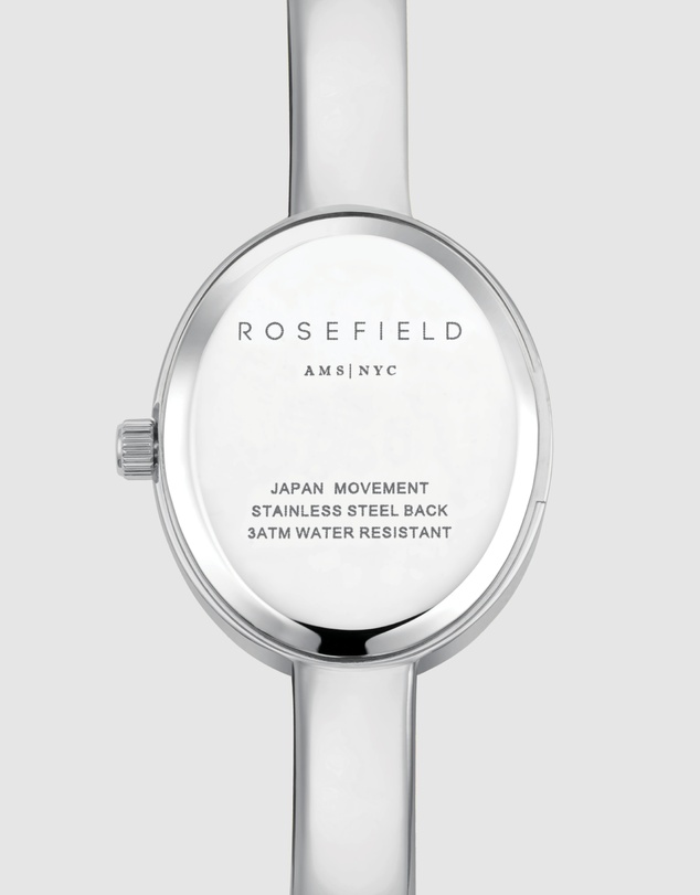 Rosefield - Studio Bangle Silver-Tone Watch