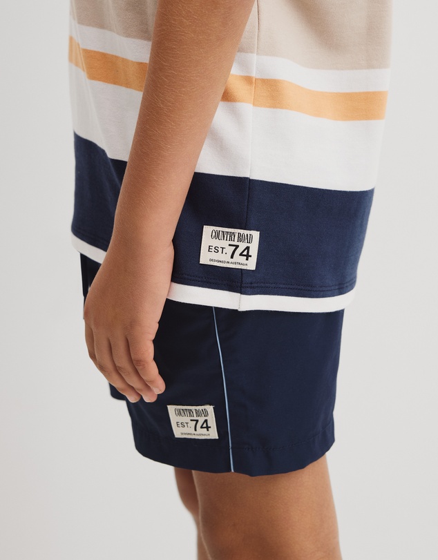 Country Road - Teen Relaxed Fit Stripe Short Sleeve T-shirt