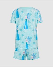 Rock Your Kid - Frozen Short Pyjama Set - ICONIC EXCLUSIVE - Kids