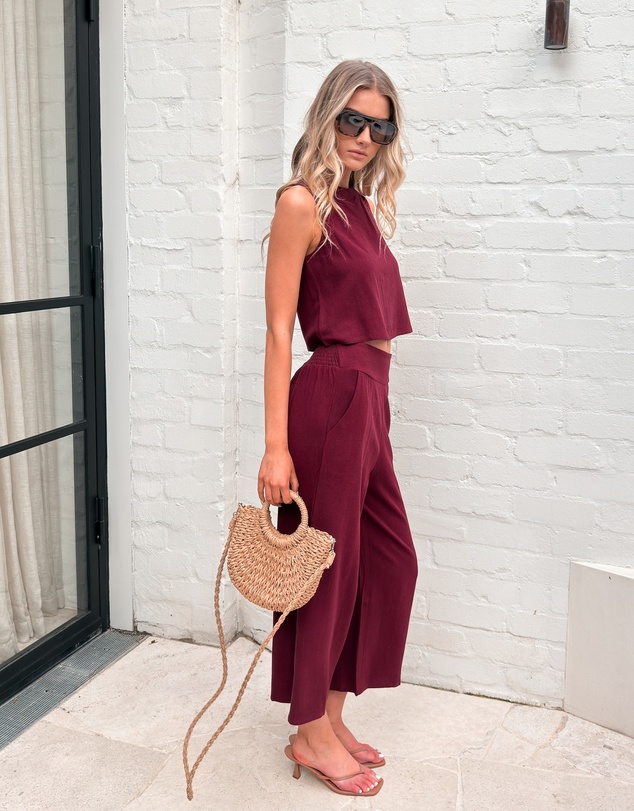 Esther & Co - Lighthouse Pants - Bordeaux