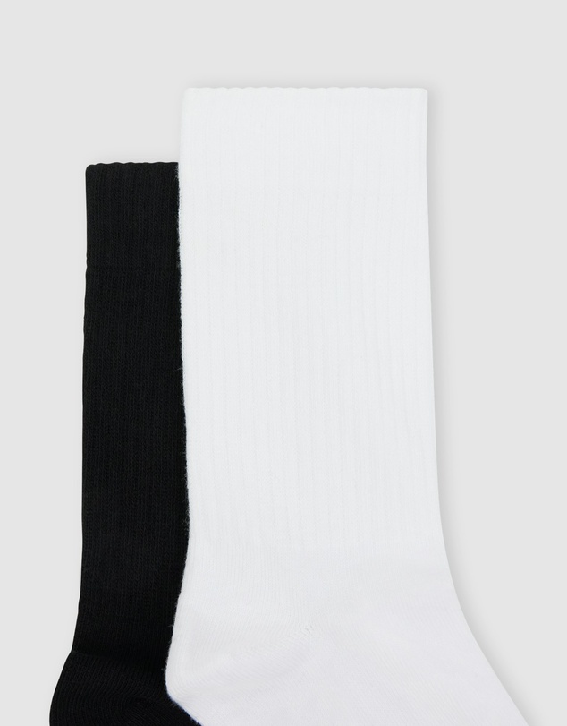 yd. - Classic Ribbed 2 Pack Socks
