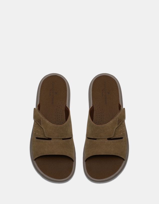 Clarks - M Brinkley Slide Sand