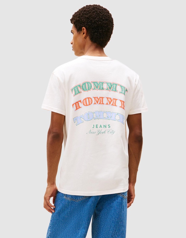 Tommy Jeans - Regular Dollar Stack Short Sleeve T-Shirt