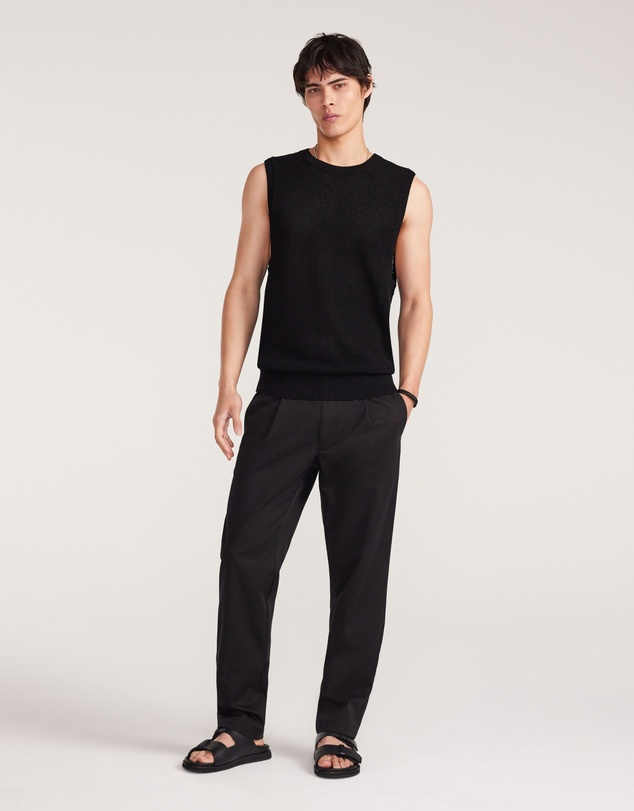 Calibre - Soft Twill Elastic Waist Pants Black