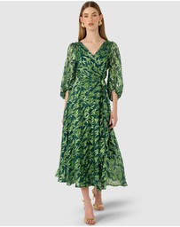 SACHA DRAKE - Orchid Wrap Dress