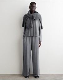 COS - Fluid Jersey Long-Sleeve Top