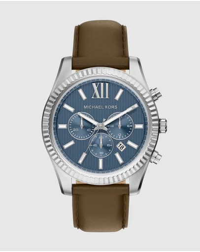 Michael Kors - Lexington Brown Chronograph Watch