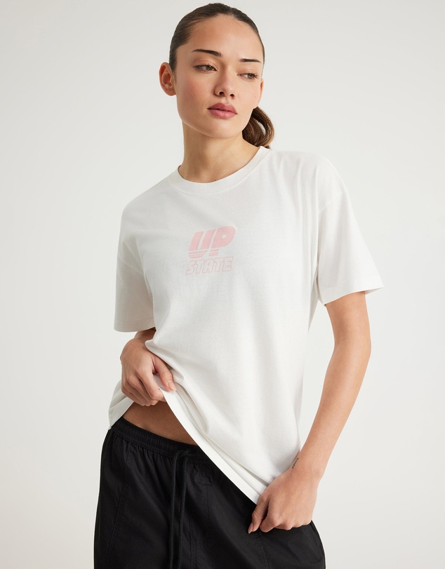 Upstate - Thrive T-Shirt - Vintage White/Snow Wash