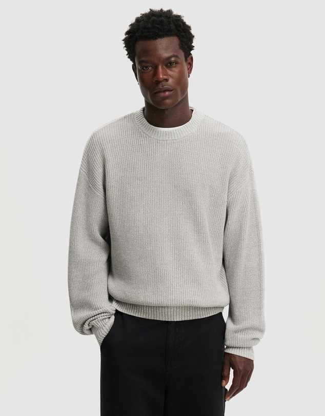 Cotton On - Box Fit Crew Knit