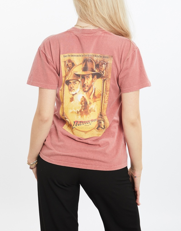 Vintage by The Real Deal - Pre Loved - Vintage 90s Indiana Jones and the Last Crusade Movie Tee