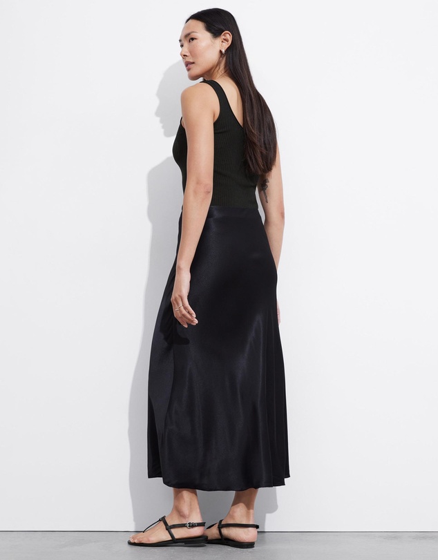 & Other Stories - Satin Midi Skirt