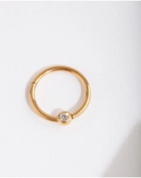 Lovisa - Gold Diamante Belly Clicker Ring
