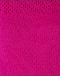 SACHA DRAKE - 3/4 Sleeve Ripple Knit Top In Fuchsia