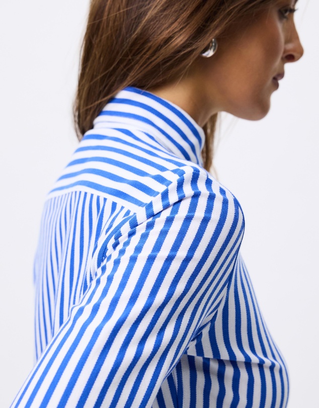 Polo Ralph Lauren - Striped Knit Oxford Cotton Shirt