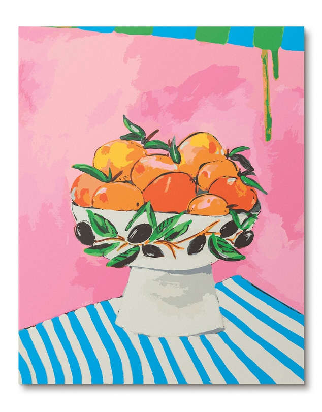 Journey Of Something - Paint by Numbers - Bowl of Oranges