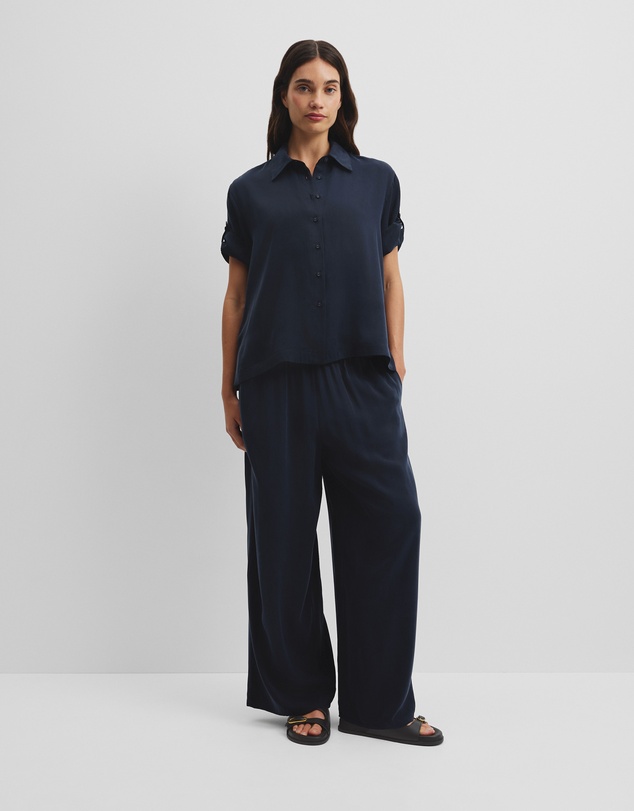 Country Road - Short Sleeve Cupro Shirt