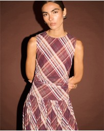 Staple the Label - Arles Drop Waist Mesh Dress