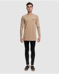 DVNT - Ethos Crest Long Sleeve Tee