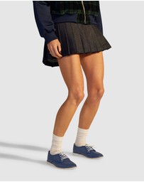 Rollie - Derby Punch Overlay Shoe