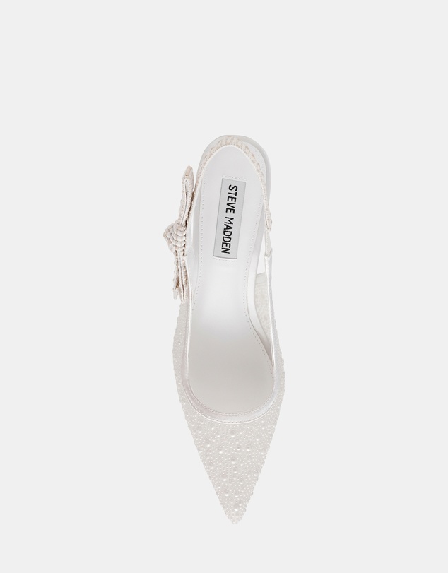 Steve Madden - Ensemble-P White Heels