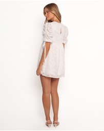 Petal & Pup - Giselle Mini Dress - White Floral