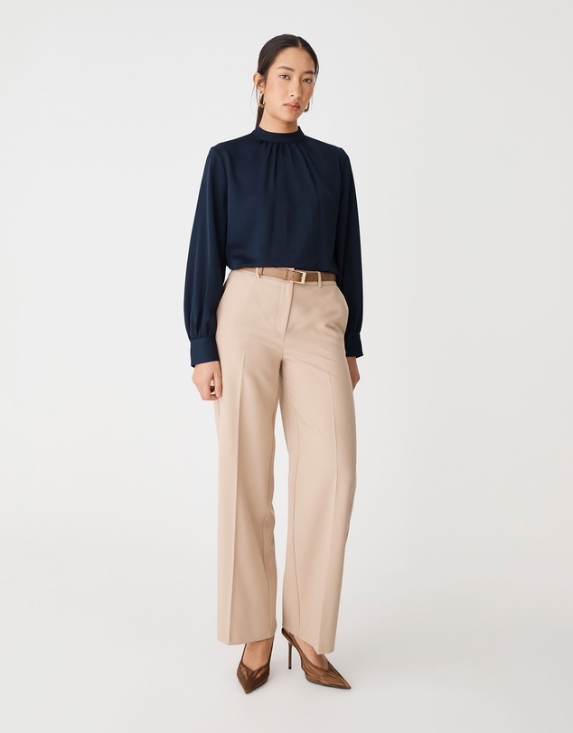 Forcast - Celene Gathered Neck Top