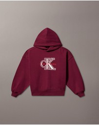 Calvin Klein Jeans - Girls Oversized Logo Hoodie