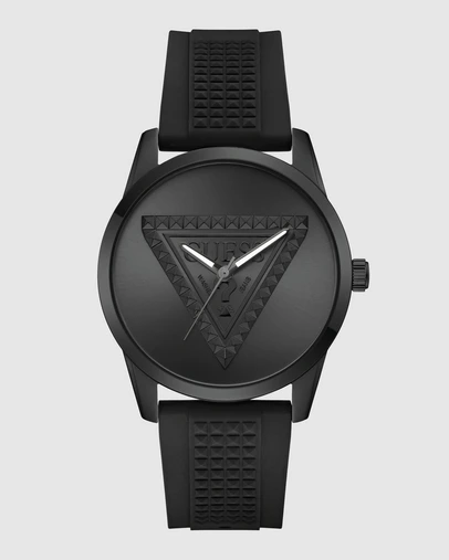 GUESS - GUESS Mens Black Analogue Watch