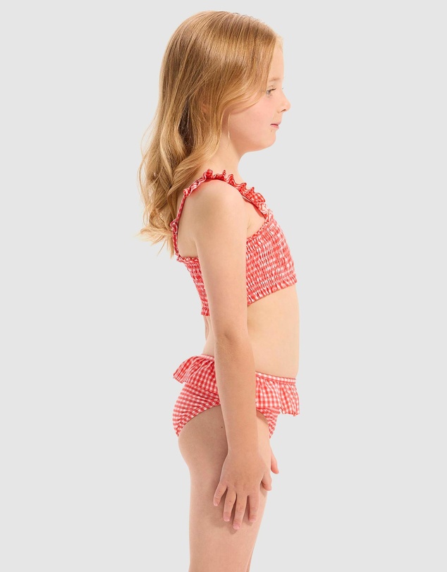 Seafolly - Gingham Shirred Bikini - Kids