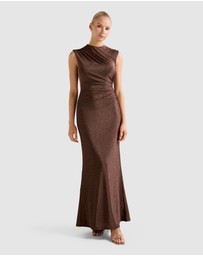 Forever New - Kristy Metallic Maxi Dress