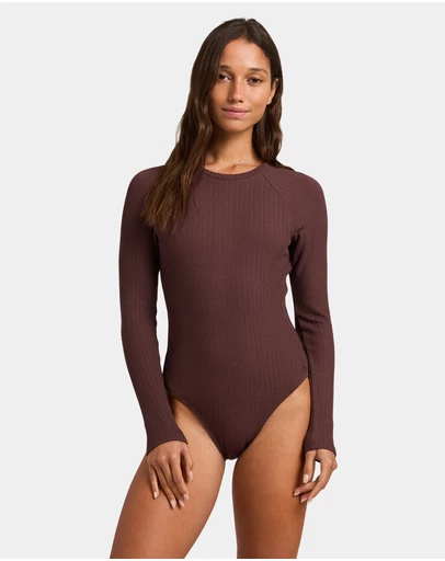Roxy - Womens Aruba Long Sleeve One Piece Rash Vest