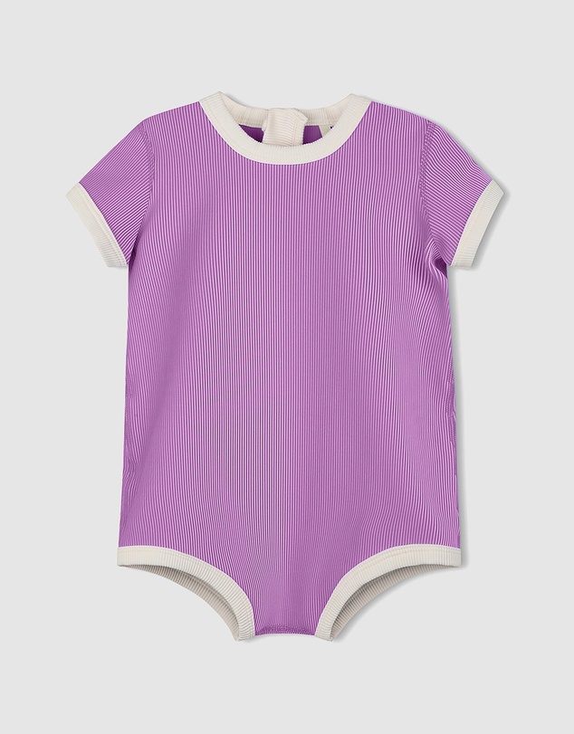 Zulu & Zephyr Mini - Mini Stripe Infant Onesie - Babies-Kids