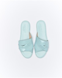 Walnut Melbourne - Laine Leather Slide