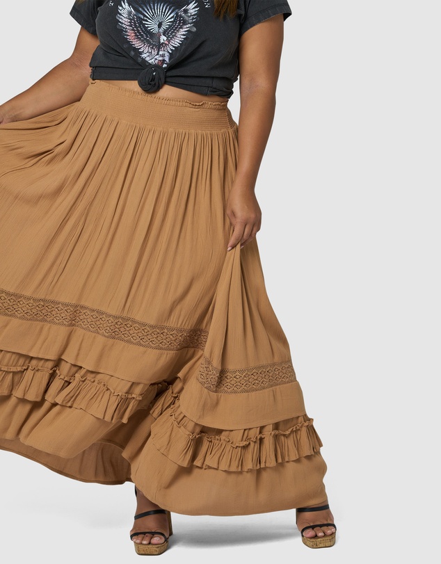 The Poetic Gypsy - Frontier Maxi Skirt
